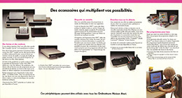Atari 400 800 XL XE  catalog - Atari France - 1983
(3/4)