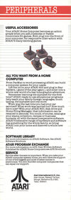 Atari 400 800 XL XE  catalog - Atari UK
(6/8)