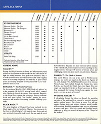 Atari 400 800 XL XE  catalog - Datasoft - 1986
(3/4)