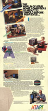 Atari 400 800 XL XE  catalog - Atari - 1982
(2/3)