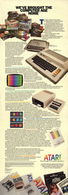 Atari 400 800 XL XE  catalog - Atari - 1982
(3/3)