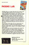 Phoenix Lair Atari catalog