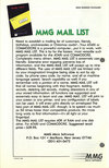 Atari 400 800 XL XE  catalog - MMG Micro Software - 1983
(9/25)
