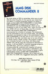 Disk Commander II Atari catalog