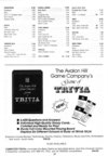 Atari 2600 VCS  catalog - Avalon Hill - 1985
(25/32)