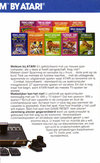 Atari 2600 VCS  catalog - Atari Benelux - 1980
(3/47)