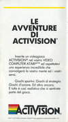 Atari 2600 VCS  catalog - Activision - 1983
(2/20)