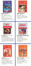 Atari 2600 VCS  catalog - Atari France - 1983
(7/8)