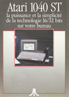 Atari ST  catalog - Atari France - 1987
(1/6)