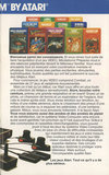 Atari 2600 VCS  catalog - Atari Benelux - 1980
(3/42)