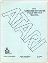 Atari 1010 Cassette Recorder Field Service Manual Technical Documents
