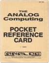 The Analog Computing Pocket Reference Card Technical Documents