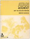 Atari 820 40 Column Printer Service Manual Technical Documents