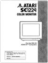 Atari SC1224 Monitor Manual Manuals