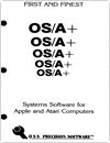 OS/A+ manual Manuals
