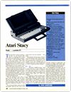 Atari Stacy - Finally a Portable ST Articles