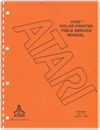 Atari 1020 Color Printer Field Service Manual Rev.1 Technical Documents