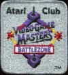Atari Club Video-Game Masters - BattleZone Pins / Badges / Medals