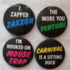 Zaxxon Atari Pins / Badges / Medals