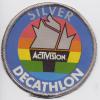 Decathlon - Silver Pins / Badges / Medals
