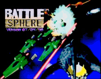 Battlesphere atari screenshot