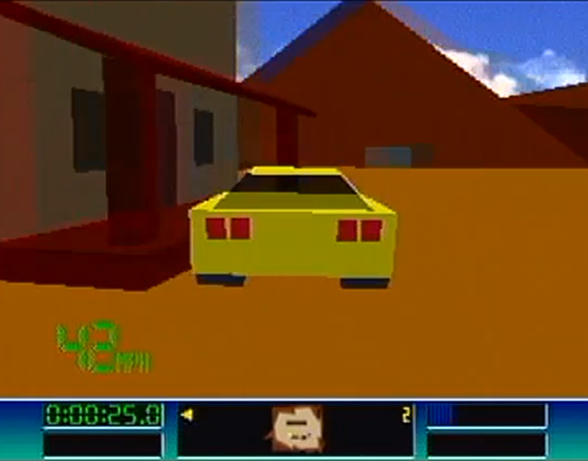Club Drive atari screenshot
