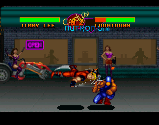 Double Dragon V - The Shadow Falls atari screenshot