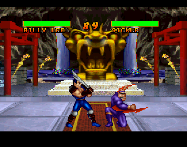 Double Dragon V - The Shadow Falls atari screenshot