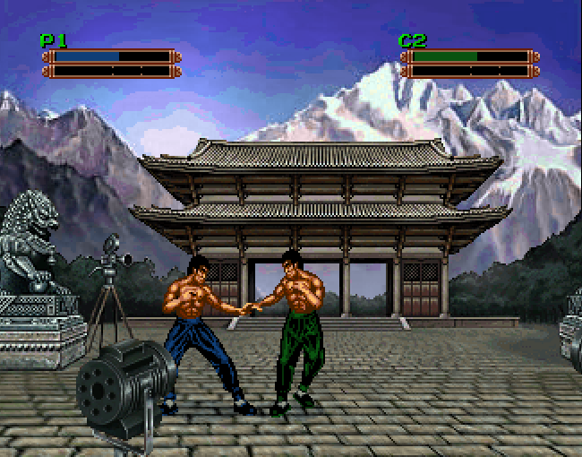 Dragon - The Bruce Lee Story atari screenshot