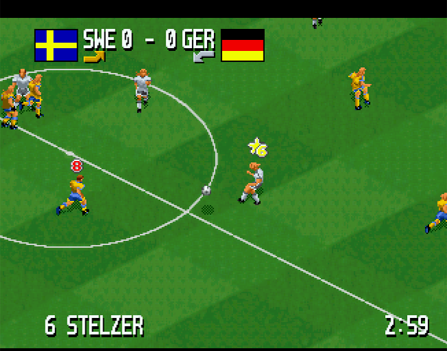 Fever Pitch Soccer atari screenshot