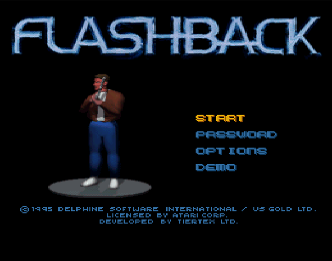 Flashback - The Quest for Identity atari screenshot
