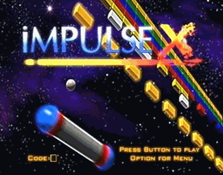 Impulse X atari screenshot