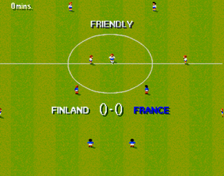 Sensible Soccer International Edition atari screenshot