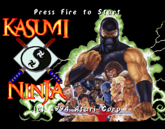 Kasumi Ninja atari screenshot
