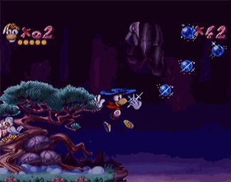 Rayman atari screenshot