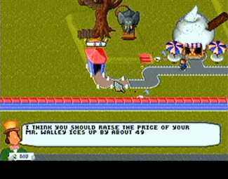 Theme Park atari screenshot