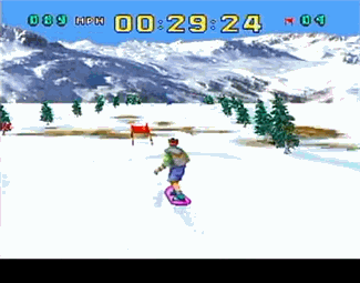 Val d'Isere Skiing & Snowboarding atari screenshot
