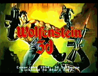 Wolfenstein 3D atari screenshot