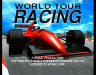 World Tour Racing atari screenshot