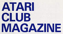 Atari Atari Club Magazine magazine