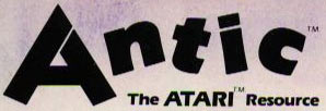 Atari Antic magazine