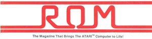Atari ROM magazine