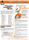 VCS Owner's Club Bulletin (#20) - 5/6
