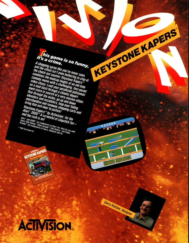 Keystone Kapers (Atari 2600) Review 