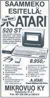 Saameko Esitellä Atari 520ST