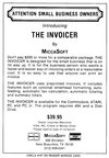Invoicer (The) Atari ad