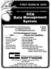 CCA Data Management System Atari ad