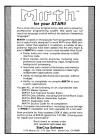 Mirth Atari ad