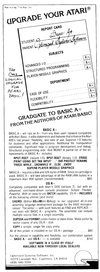 BASIC A+ Atari ad