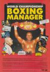 World Championship Boxing Manager Atari ad